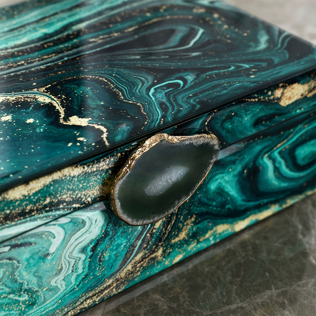 Accessories jewelry box, storage box, jewelry case, cosmetic box, tool box, glass box, high-end box, fashionable accessories, household items, household box, Jewelry Boxes