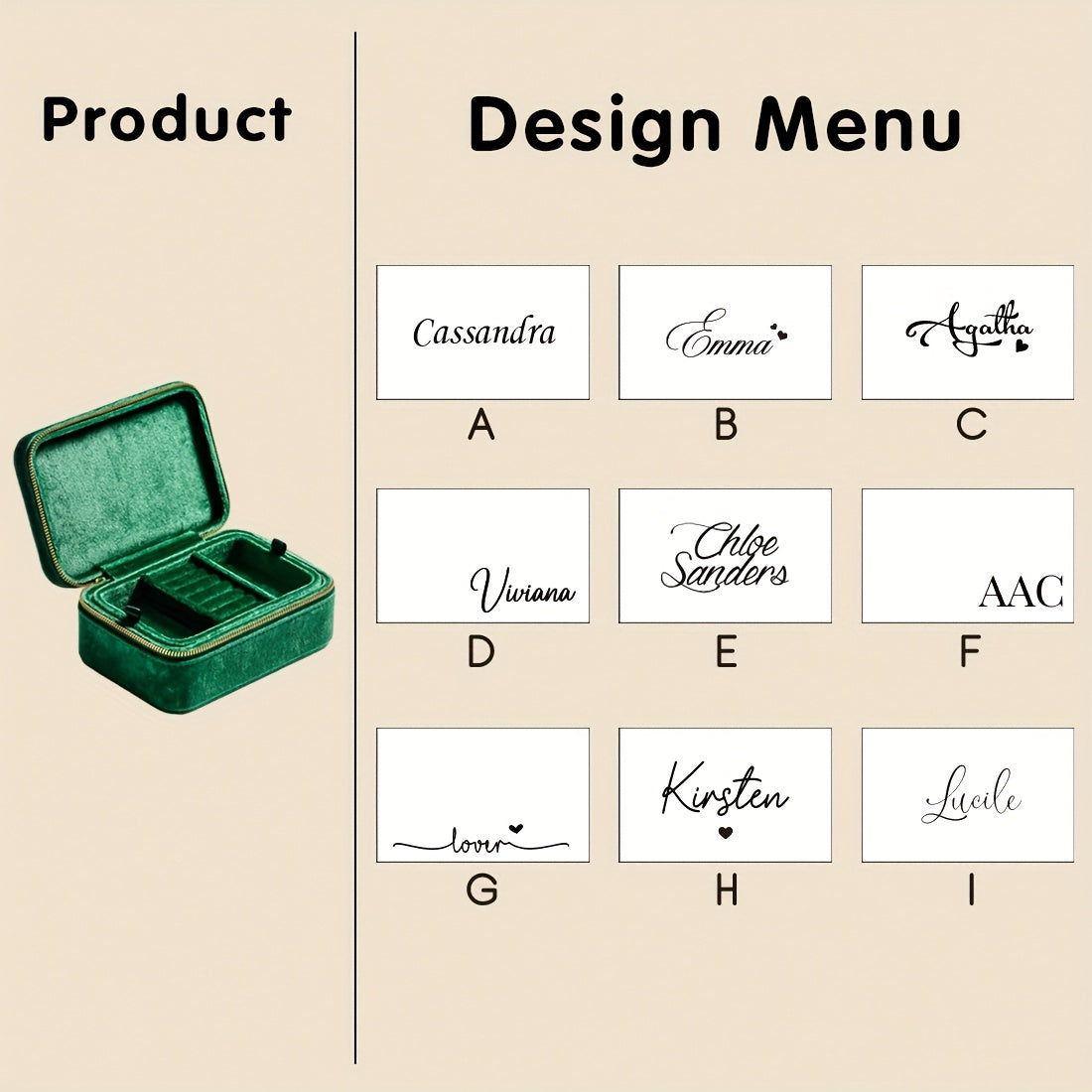 Personalized Velvet Jewelry Organizer Display Travel Custom Portable Jewellery Storage Case Ring Boxes with Logo gift, Jewelry Boxes