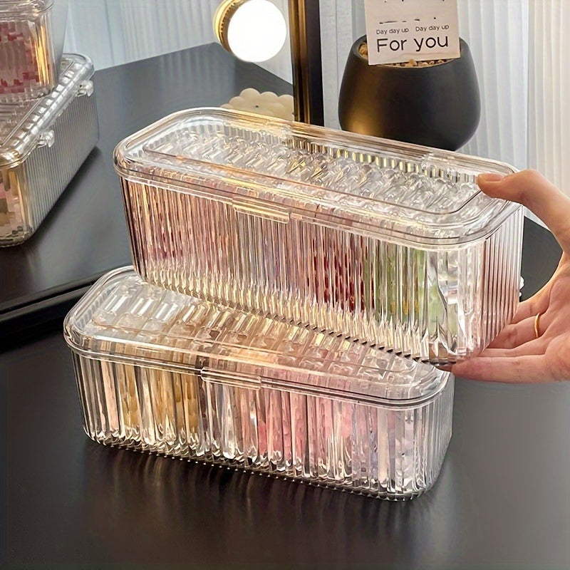 Bead Storage Box Set, Portable Jewelry Organizer, Perfect for Bracelets, Necklaces, with Dust-Proof Lid, Ideal for Storing Bangles& Jewelry